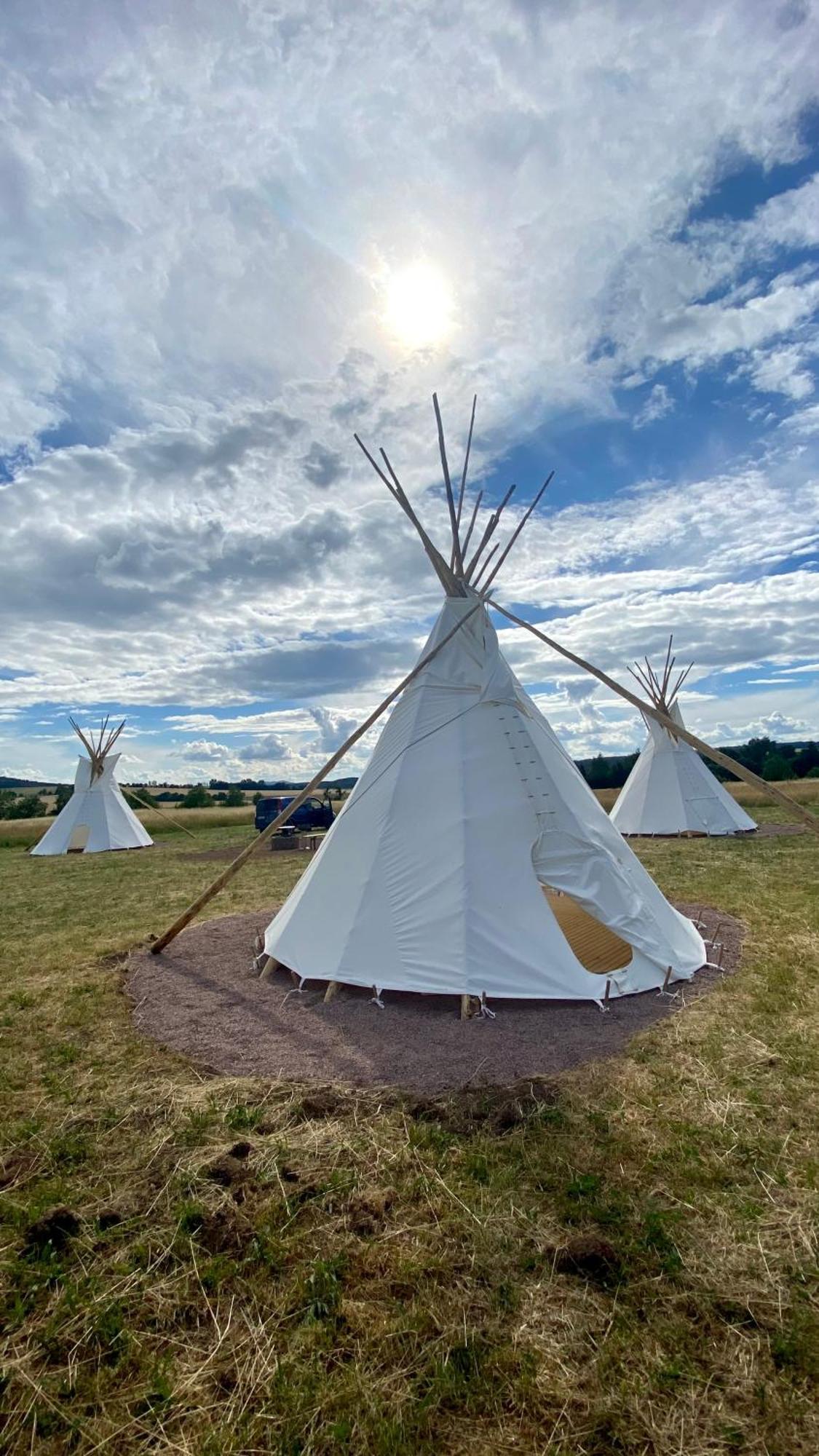Alpaka-Tipi-Park Bad Salzungen Exterior foto